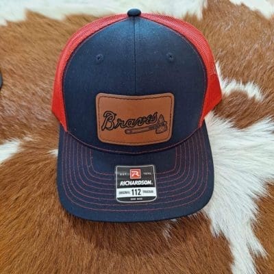 Richardson 112 vintage Braves patch hat