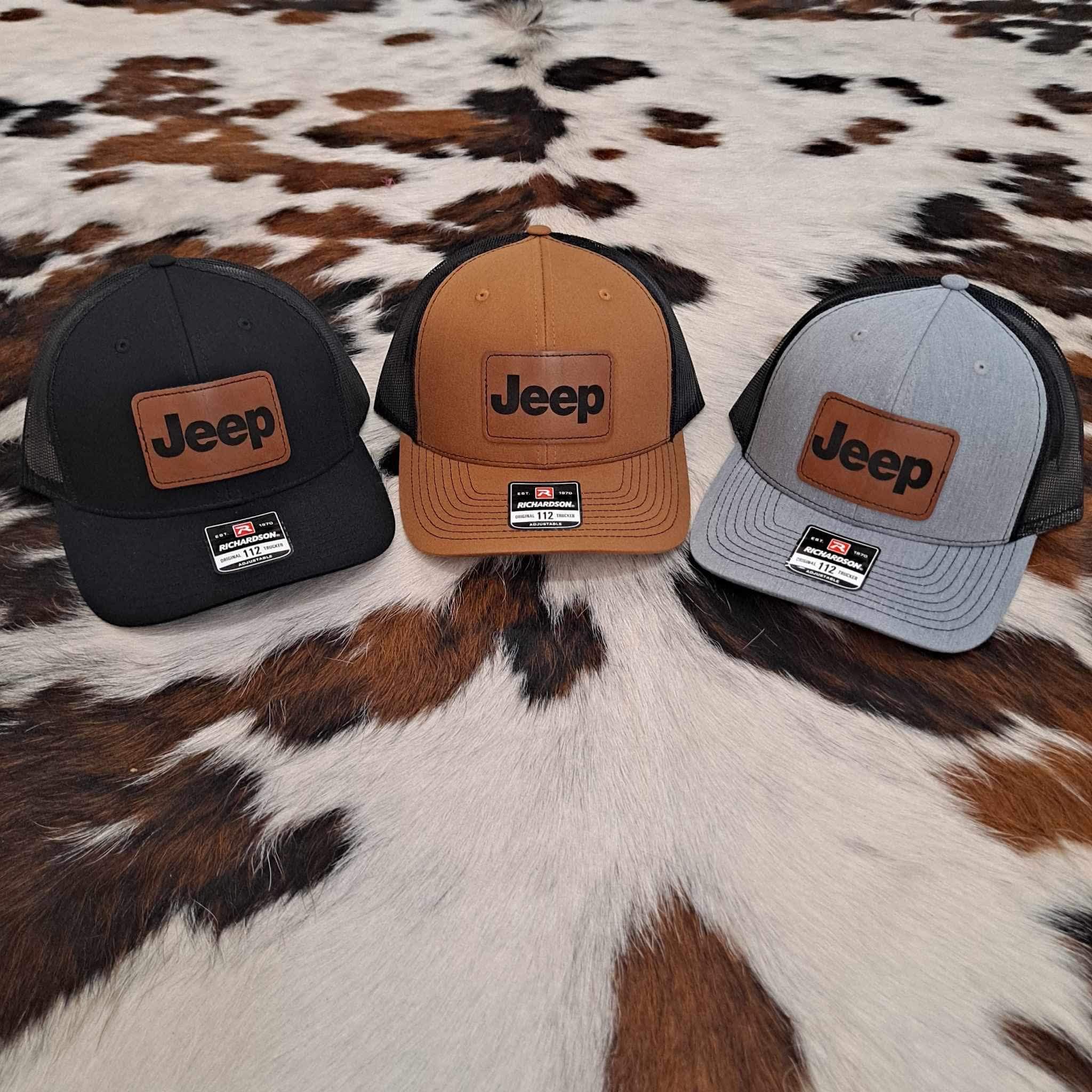 Jeep Patch Hat Rustic Rebel
