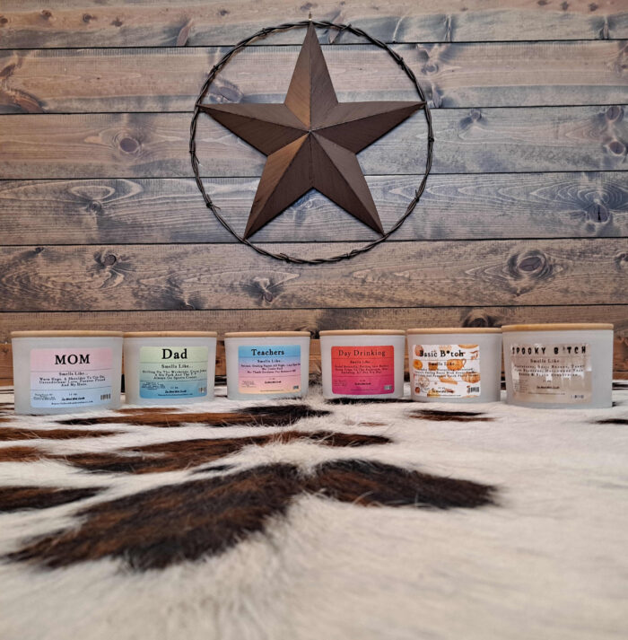 100% Soy Hand Poured Wood Wick BeYOUtiful Scented Themed Candles