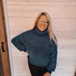 Chenille Turtleneck Sweater