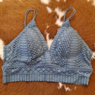Adjustable Pull-Over Lace Longline Silhouette With Removable Padding