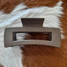 4 Inch Rectangular Hair Claw Clip