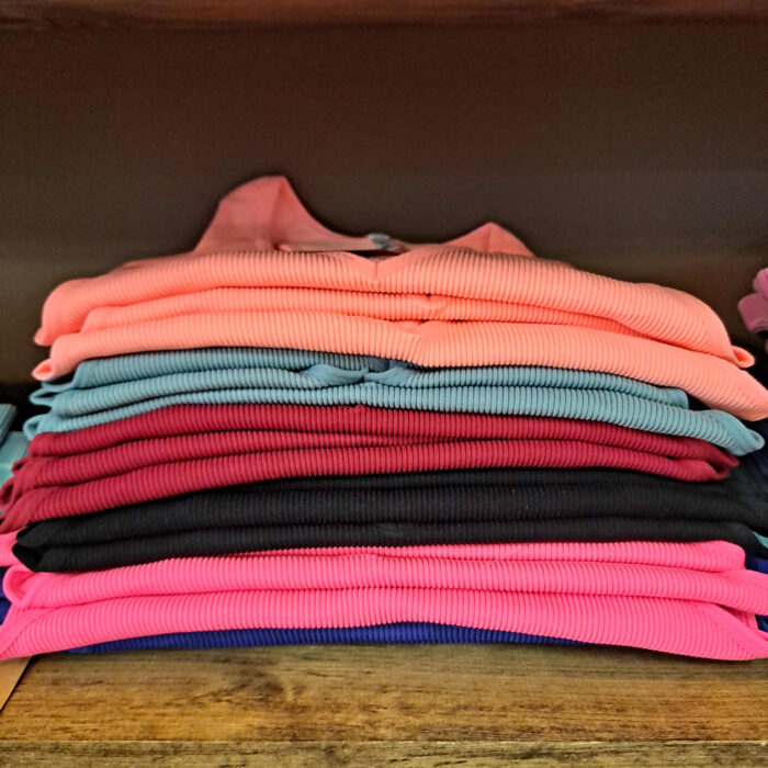 Ribbed Cropped Racerback Tank Top Ribbed Cropped Racerback Tank Top