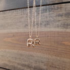 Personalized Bubble Balloon Initial Necklace