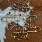 Beaded Stretch Bracelets with Crosses