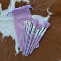 13 Piece Makeup Brush Set with Storage Bag