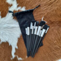 13 Piece Makeup Brush Set with Storage Bag