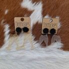 Cheers to the New Year Acrylic Post Earrings