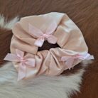 Satin Bow Lightweight Scrunchie