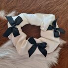 Satin Bow Lightweight Scrunchie