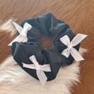 Satin Bow Lightweight Scrunchie