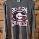 Georgia 2024 SEC Champions Bulldogs Long Sleeve Graphic Tee