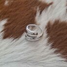 Modern Teardrop Ring