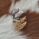 Modern Teardrop Ring