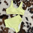 Scalloped Edge Bikini Swimwear