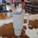 40 Oz Stainless Steel Tumbler With Handle