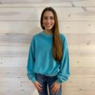 Fleece Pigment Dye Pullover