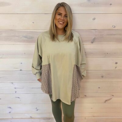 Nothing Better Contrast Top