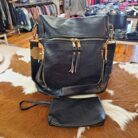 Liza Vegan Leather Backpack Two Piece Set