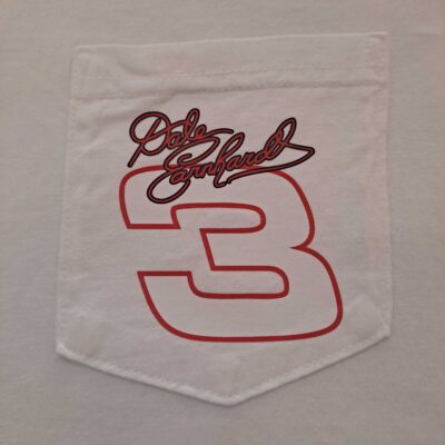 100% Cotton Dale Earnhardt Middle Finger Portrait Long Sleeve Graphic Tee