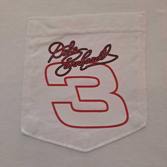 100% Cotton Dale Earnhardt Middle Finger Portrait Long Sleeve Graphic Tee