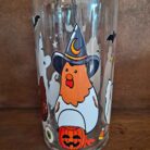 Holiday Glass Cup With Bamboo Lid And Glass Straw