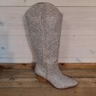 Nashville Full Rhinestone Western Knee-High Boots