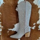Nashville Full Rhinestone Western Knee-High Boots