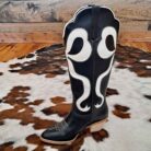 Glenda Western Bow Knee-High Boots