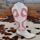 Glenda Western Bow Knee-High Boots