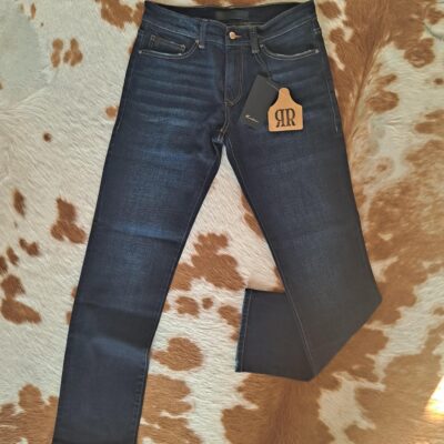 Michael-Real 5 Pocket Slim Straight Leg Men's Jeans