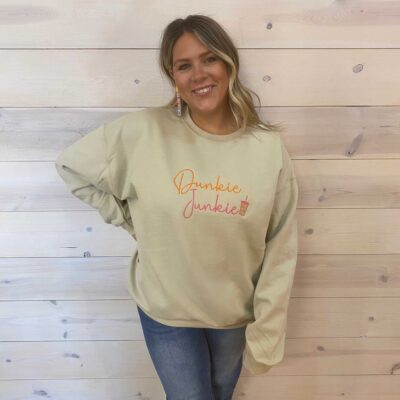 Dunkie Junkie Embroidered Sweatshirt