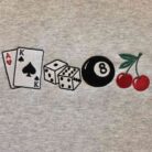 The Gambler Embroidered Graphic Sweatshirt