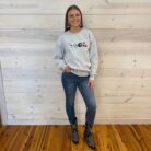 The Gambler Embroidered Graphic Sweatshirt