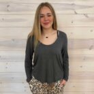 Ryder Long Sleeve Bralette Tee