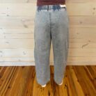 Ellen-Elastic Band Slouchy Cropped Barrel Seam Detail Jeans