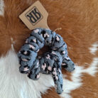Leopard Jacquard Scrunchie
