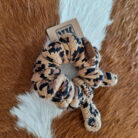 Leopard Jacquard Scrunchie
