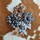 Leopard Jacquard Scrunchie
