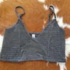 Smocked Triangle Bralette