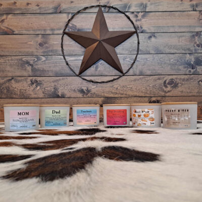 100% Soy Hand Poured Wood Wick BeYOUtiful Scented Themed Candles