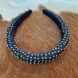 Puffy Mesh Rhinestone Headband