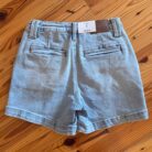 Coral-High Waist Trouser Short