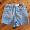 Coral-High Waist Trouser Short