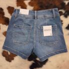 Ashley-Utility Pocket Denim Shorts