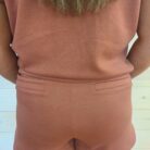 Scuba High Neck Half Zip Top And Dolphin Shorts Set