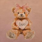 Love Teddy Bear Graphic Sweatshirt