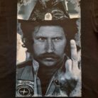 100% Cotton Dale Earnhardt Middle Finger Portrait Graphic Tee