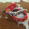 Seed Bead Christmas Ho Ho Ho Headband