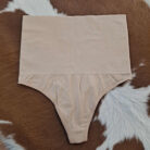 High Waist Seamless Thong Shaper